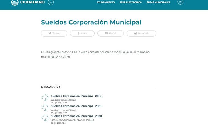 El gobierno de Toni Pérez lleva años incumpliendo las leyes en materia de Transparencia